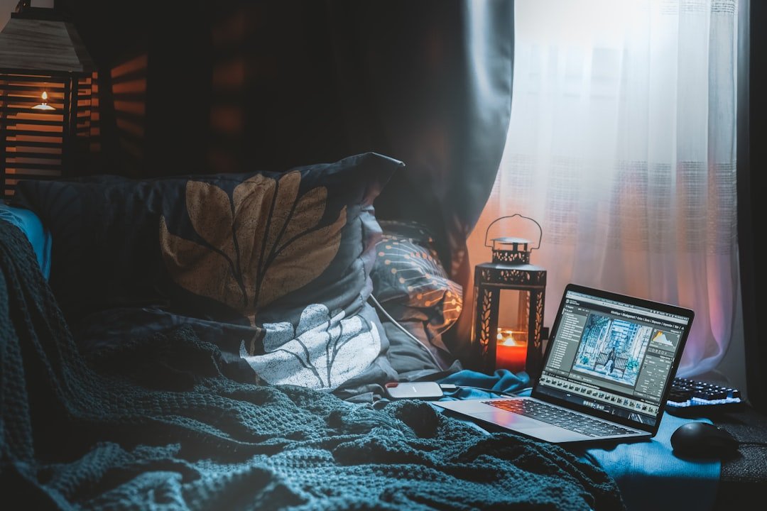 Photo ideal evening at home