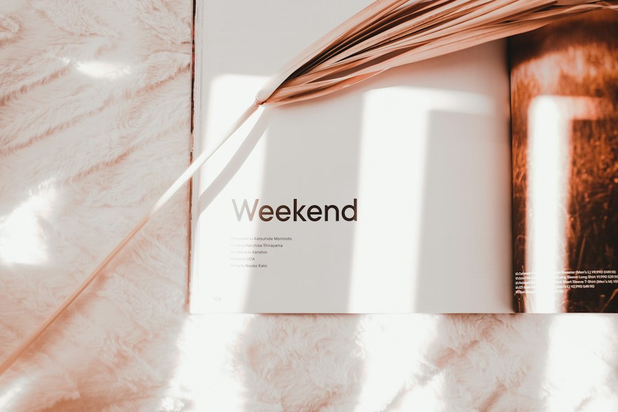Photo weekend routine