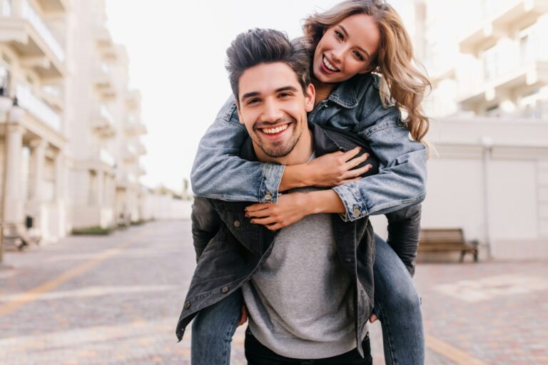 Photo happiness in a relationship