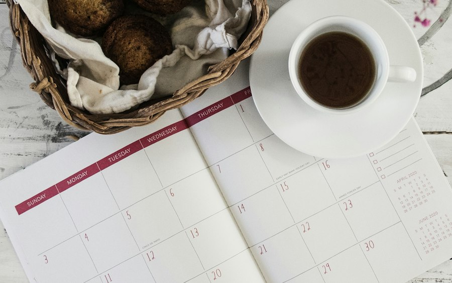 Photo editorial calendar organization tips